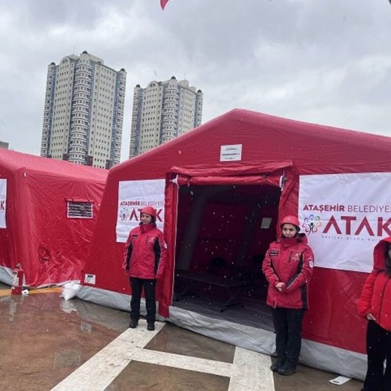 Ataşehir'de Arama Kurtarma Afet Köyü tanıtıldı