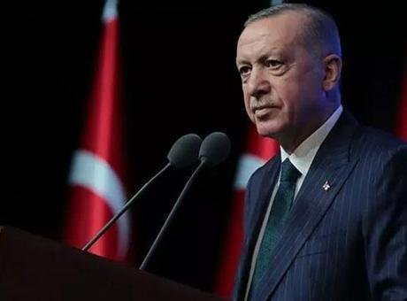 Cumhurbaşkanı Erdoğan'dan şehit ailesine başsağlığı mesajı