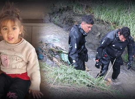Denizli'de evinin önünde oynarken kaybolan minik Nazlı için ekipler seferber oldu