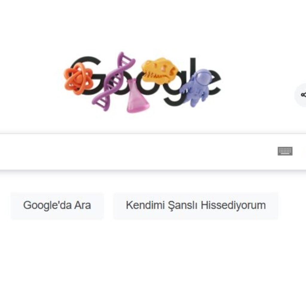 8 Mart doodle oldu!