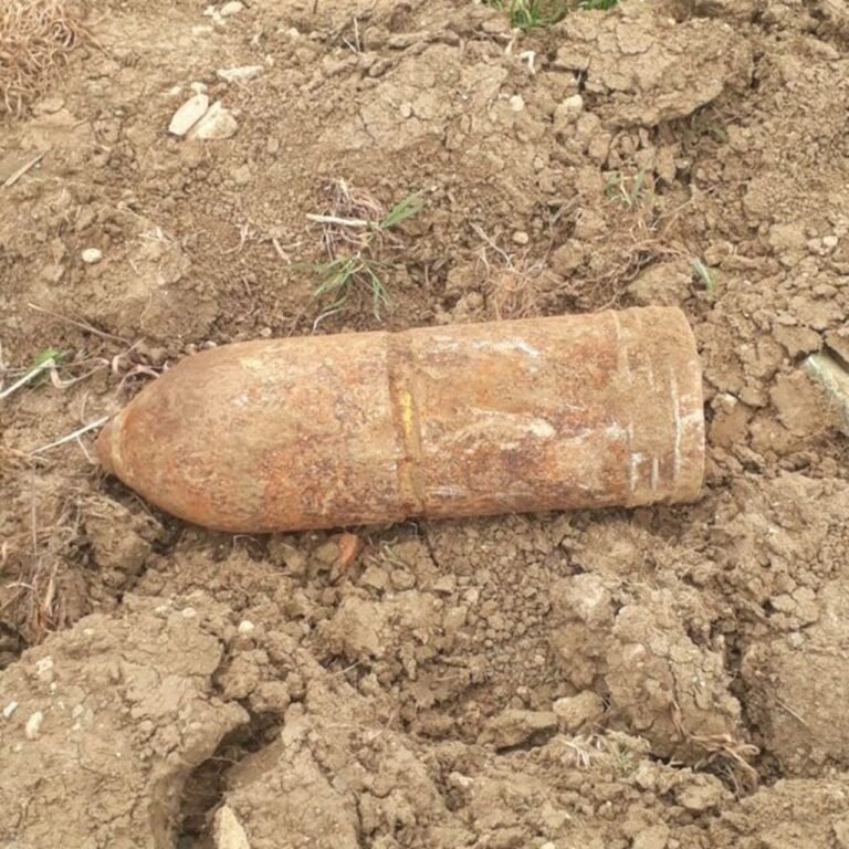 Çanakkale Savaşları'ndan kalma patlamamış top mermisi imha edildi