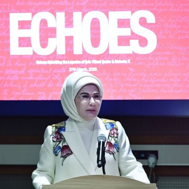 Emine Erdoğan'dan ABD'deki programlarına ilişkin paylaşım