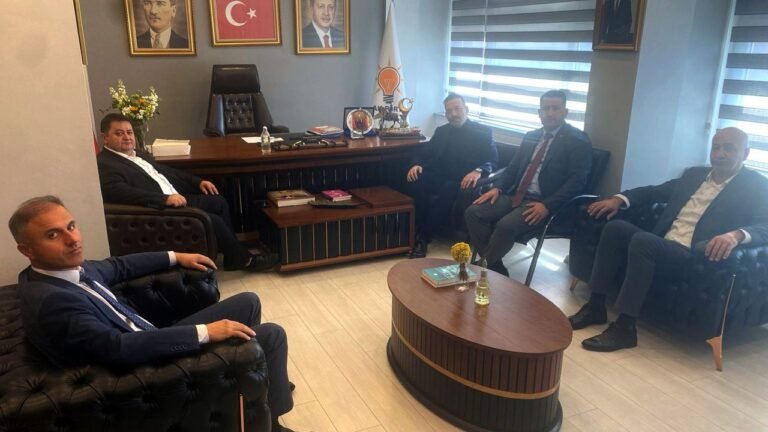 GMİS yönetimi Ak Parti İl Başkanlığını ziyaret etti