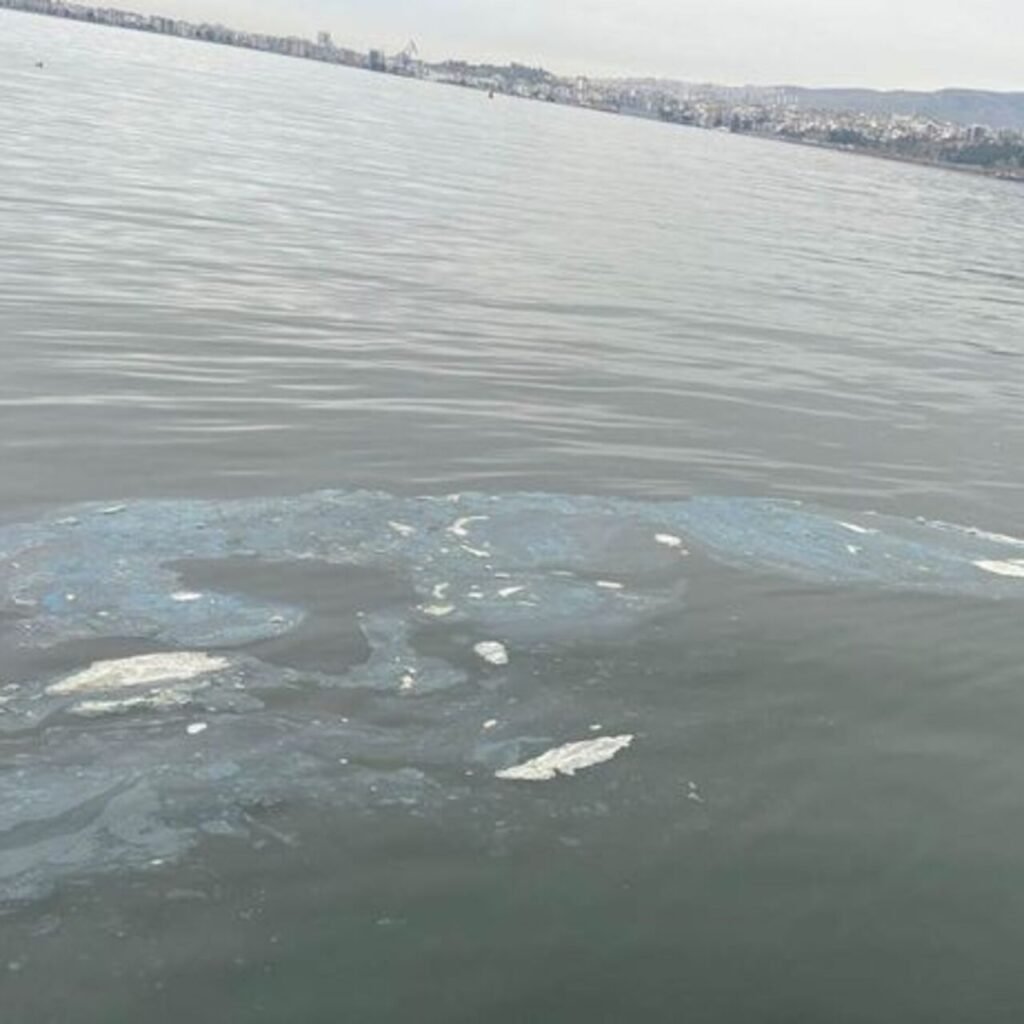 İzmir Körfezi'ni kirleten firmaya 8