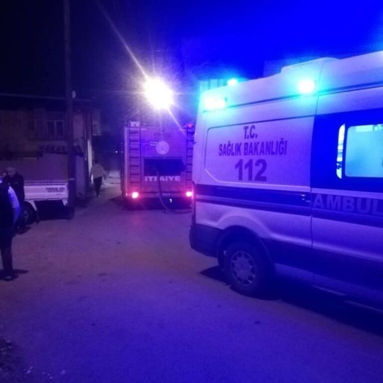 Metruk evde yangın: 1 ölü