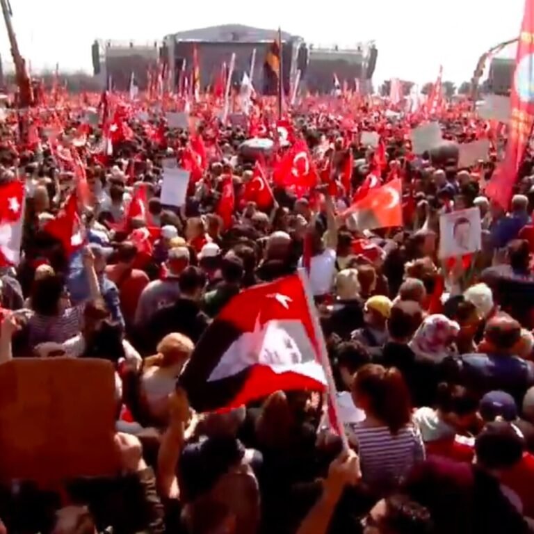 Özel: Mitinge katılım 2
