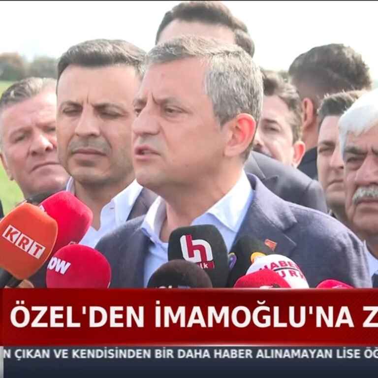 Özel'den İmamoğlu'na ziyaret