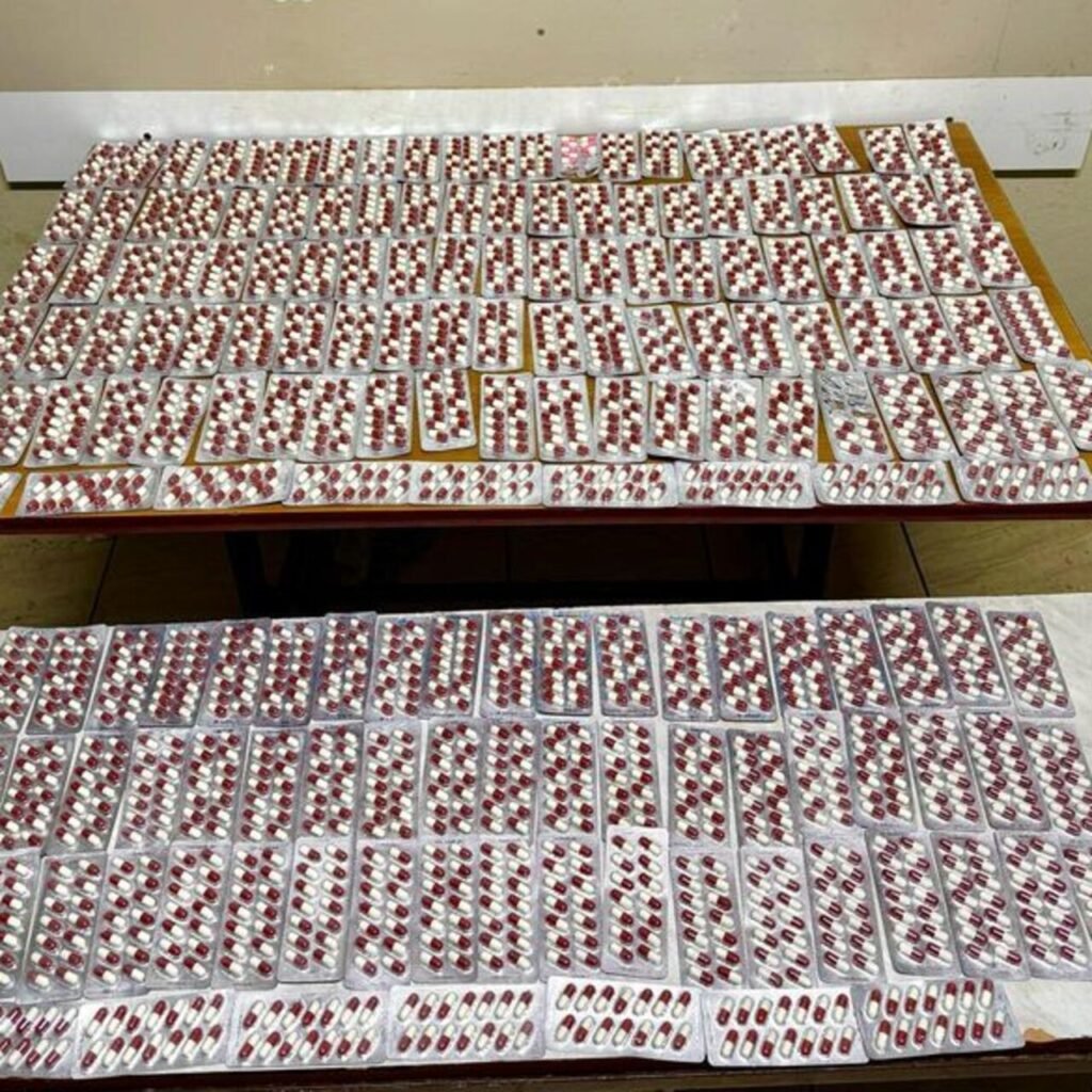 Yeşil reçeteyle satılan 2 bin 499 hap ele geçirildi