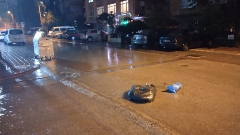 Başkent'te her yağmur sonrası aynı görüntüler