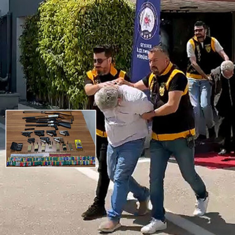Evinden cephane çıktı..