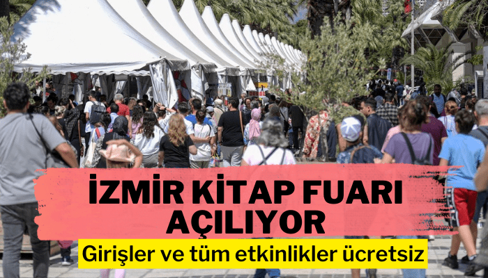 İzmir Kitap Fuarı’nın programı kitapizmir