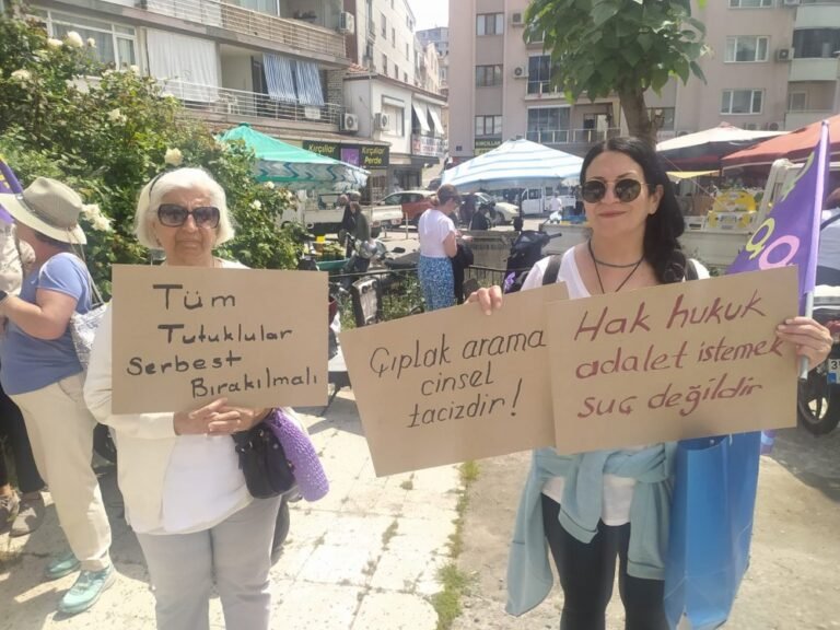 Kadınlar Dikili'den haykırdı: "Çocuklarımızın geleceğini, hayallerini, umutlarını karartmayın"