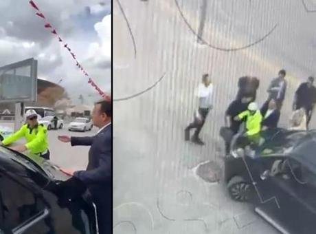 Ankara'da soruşturma başlatan görüntü! CHP'li vekilin şoförü, polisin üzerine araç sürdü iddiası