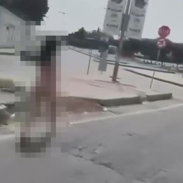 Başakşehir'de sokakta çırılçıplak yürüdü