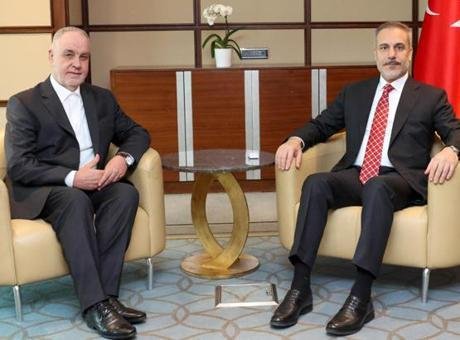 Dışişleri Bakanı Hakan Fidan Kavazovic'i kabul etti