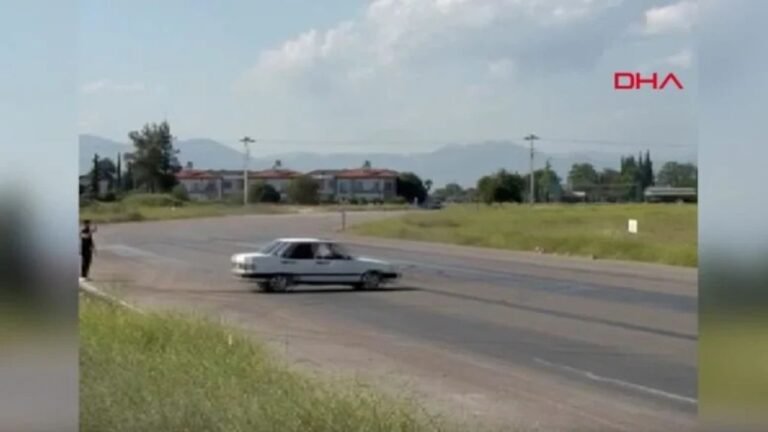 Driftin bedeli ağır oldu!