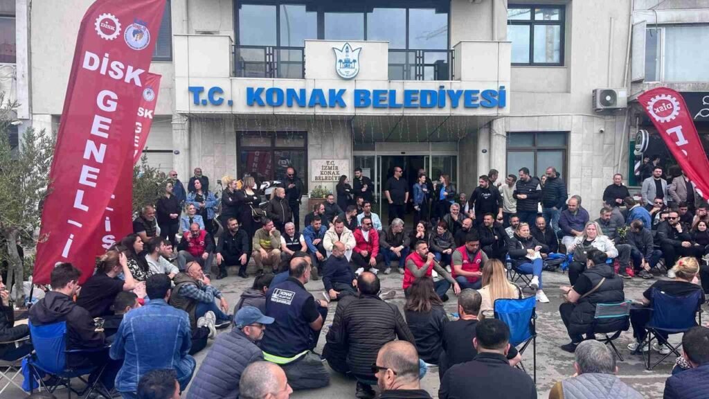 Konak’ta adım adım greve: Masadan uzlaşma çıkmadı!