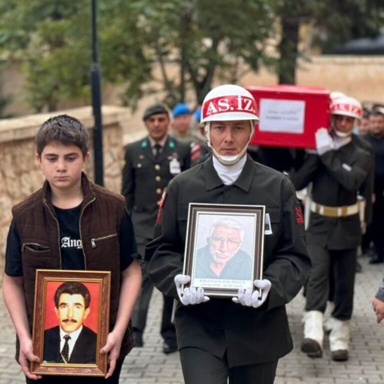 Mardin'de Kıbrıs gazisine veda