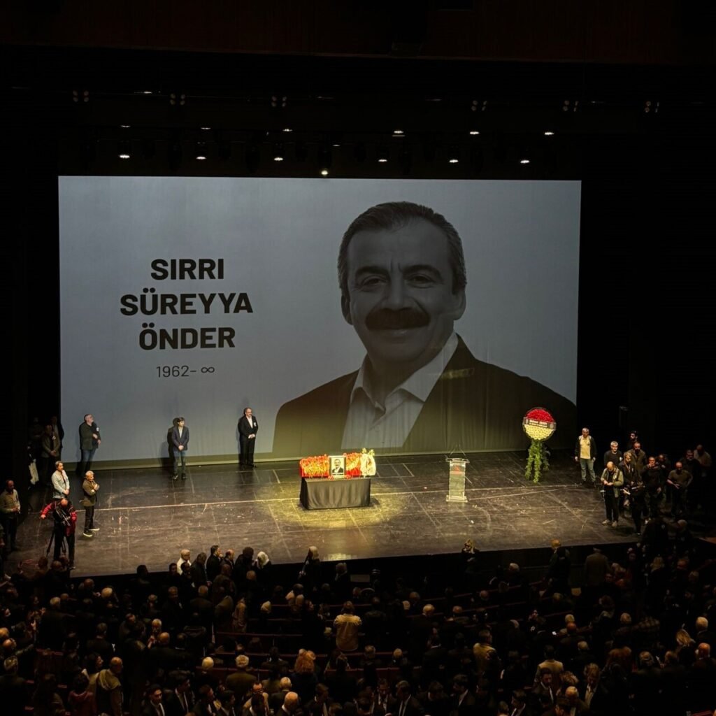 Sırrı Süreyya Önder'e veda...