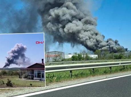SON DAKİKA YANGIN HABERLERİ: Tekirdağ'da fabrika yangını! İşte son durum