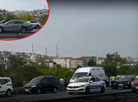 TEM Otoyolu'nda zincirleme kaza! Kilometrelerce kuyruk oluştu