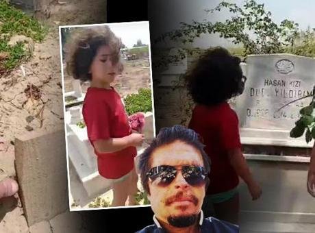 Babanın 'mazarlık' paylaşımı trajediye dönüştü: İki kızım da gerçeği görmek zorunda
