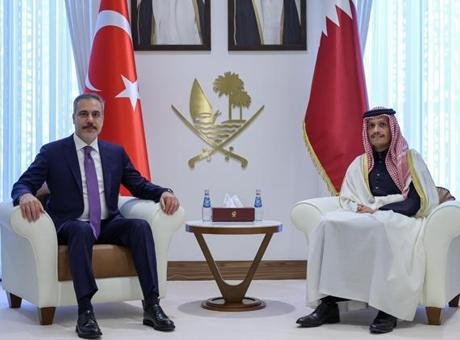 Dışişleri Bakanı Hakan Fidan, Katar Başbakanı Al Sani ile görüştü