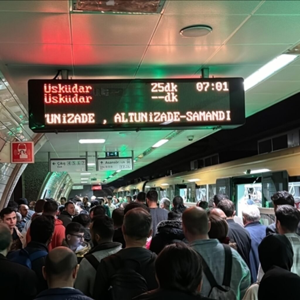İstanbul'da bazı metro istasyonlarının işletmeye kapatılma saatinde değişiklik