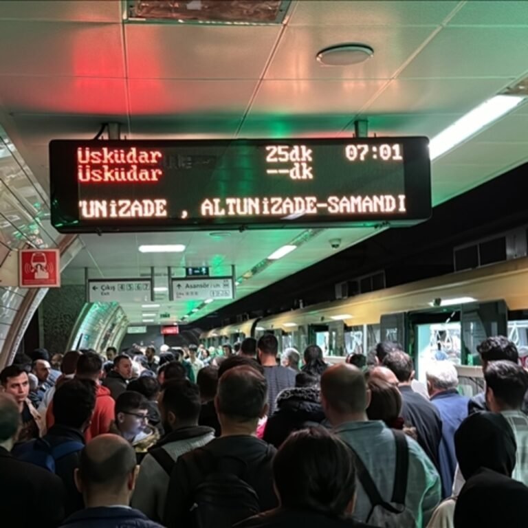 İstanbul'da bazı metro istasyonlarının işletmeye kapatılma saatinde değişiklik