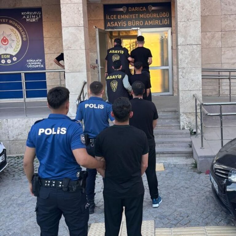 Kocaeli'de silahlı çatışma: 4 tutuklama