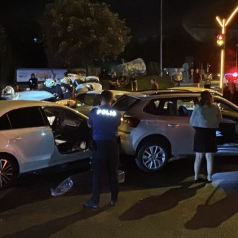 Kütahya'da zincirleme kaza: 4 yaralı