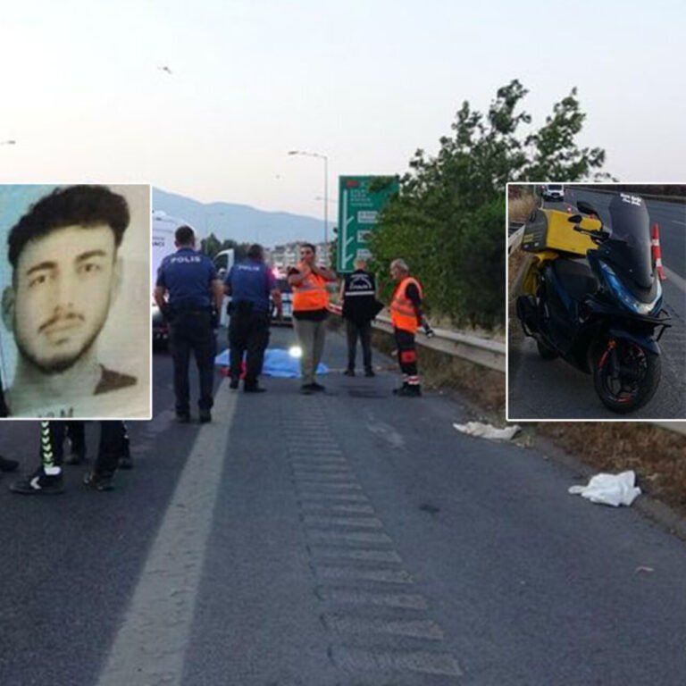 Motokurye Ali 19 yaşındaydı..