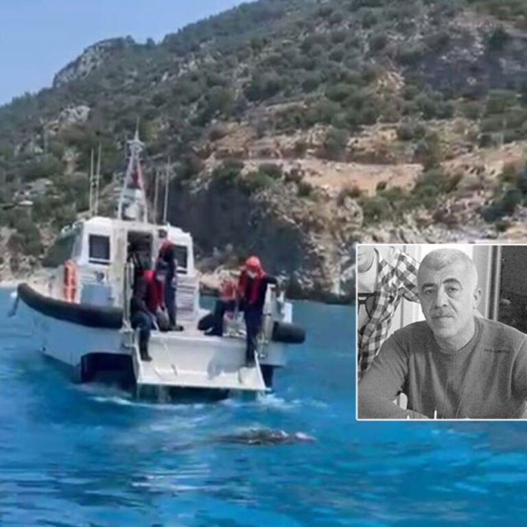 Takip ettiği balık 30 kiloluktu..