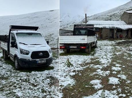 4 kentte temmuz ayında kar şaşkınlığı: Görülmemiş bir şey yaşadık