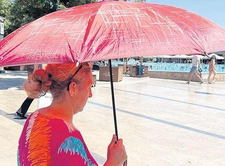 Bir hafta kavrulacağız