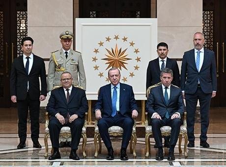 Cumhurbaşkanı Erdoğan, 4 ülkenin büyükelçisini kabul etti