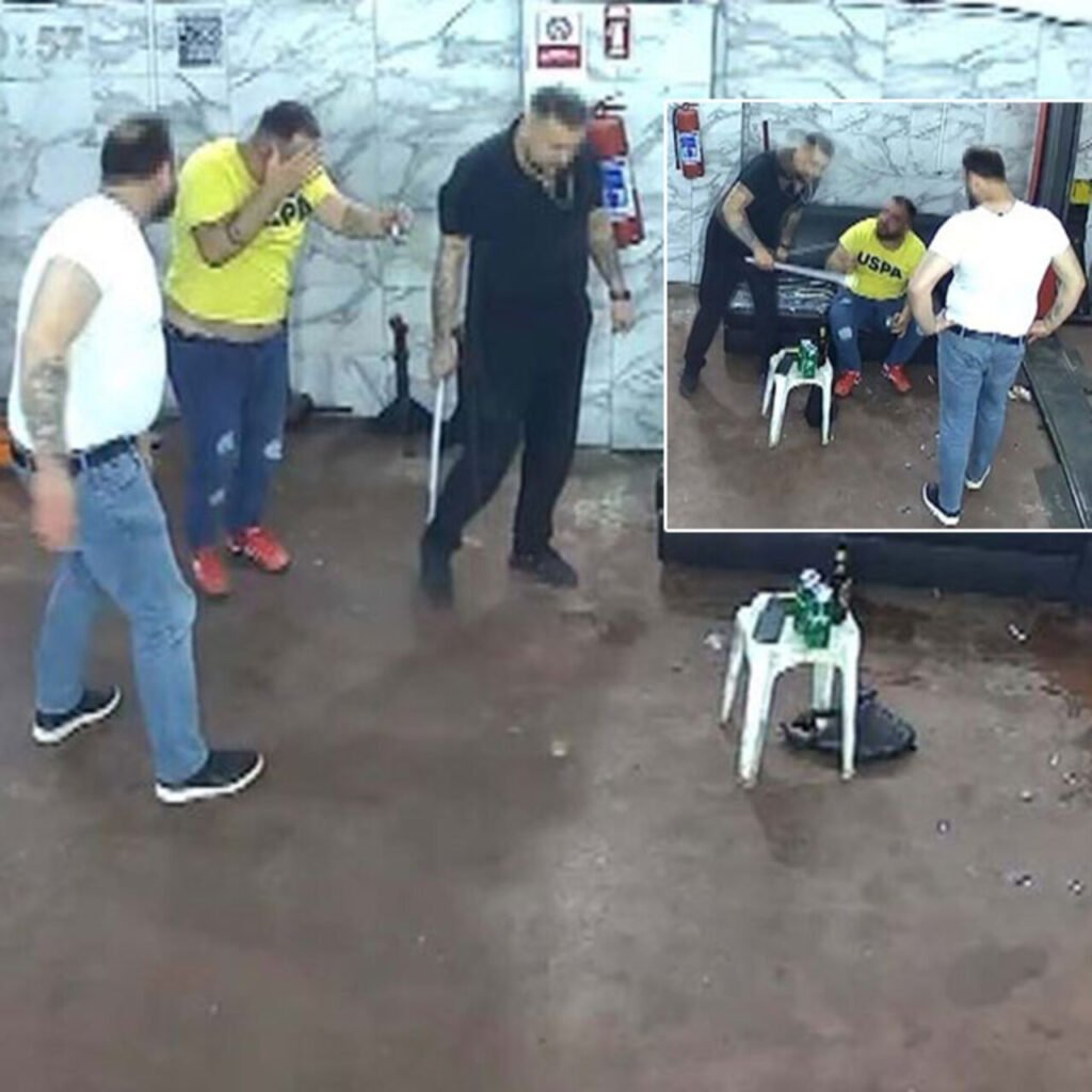 O anlar kamerada..