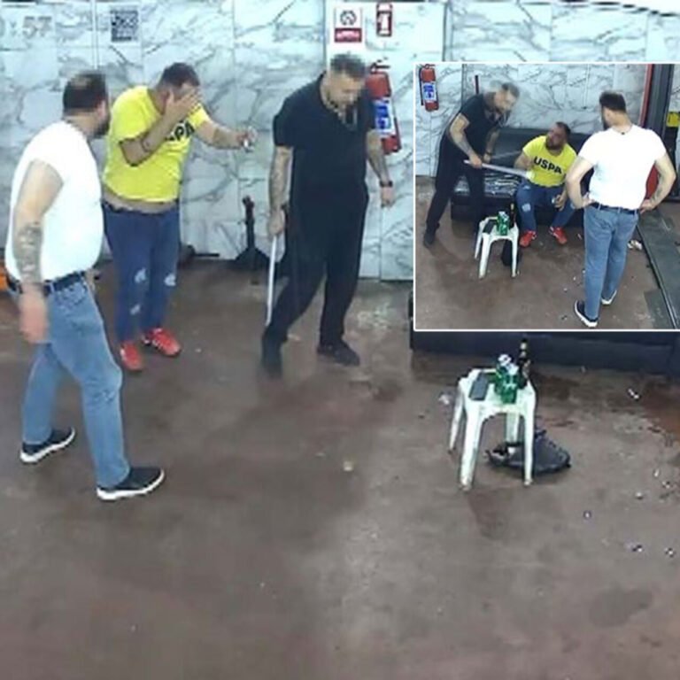 O anlar kamerada..