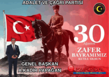 Başkan Papağan’dan 30 Ağustos mesajı: ‘Bu zafer, dönüm noktasıdır’