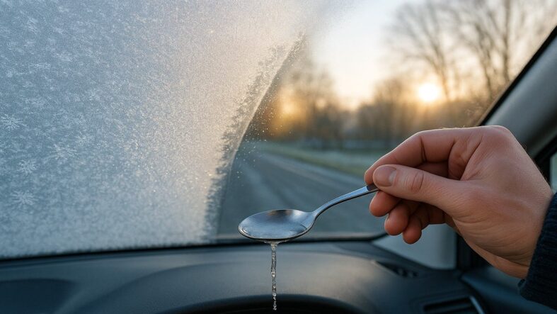 Arabanızın camları bir daha ne buğulanacak ne de buzlanacak! 1 kaşık yetiyor