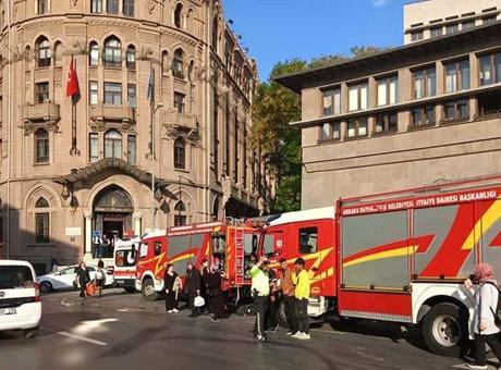 ASBÜ yerleşkesinde söndürme sistemi arızası