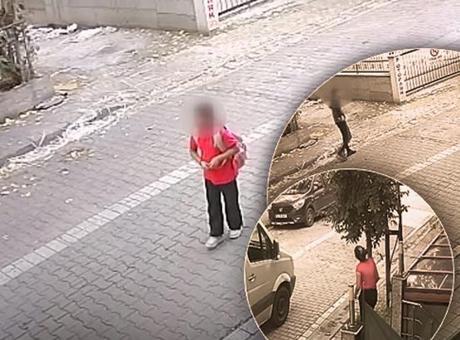 Avcılar'da şoke eden anlar: 10 yaşındaki kızı takip edip yanına çağırdı, annesi gelince kaçtı