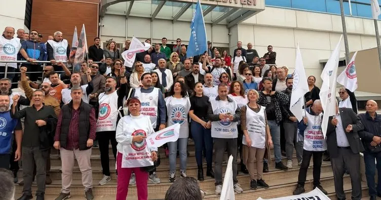 Çiğli'de sular bir türlü durulmuyor: Memurlar yine iş bıraktı