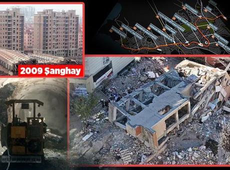 Gebze'dekinin aynısı Şanghay'da yaşandı! Peş peşe çöküyor: 'Temeli olsa da obruk yutar'