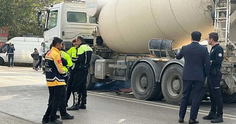 İzmir'de yürek burkan olay | Beton mikserinin çarptığı kadın öldü: Torununu son anda yol kenarına çekerek kurtardı!