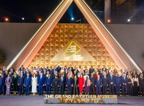 Kültür ve Turizm Bakanı Ersoy, Büyük Mısır Müzesi'nin açılış törenine katıldı