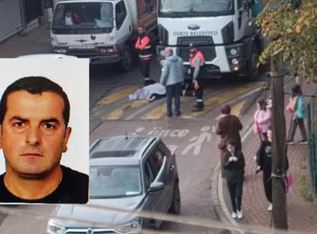 Selam vermek istediği arkadaşının kullandığı kamyonun altında kaldı