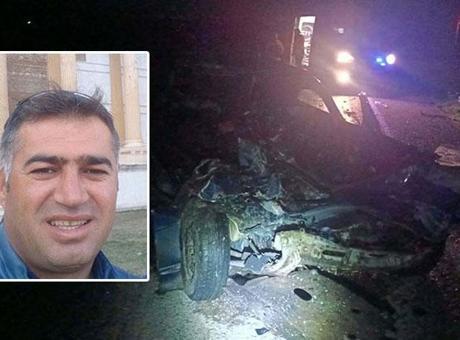 Kamyonla kafa kafaya çarpıştı! Otomobil sürücüsü hayatını kaybetti